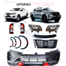 NP300 Navara Frontier 2016+ Upgrade To 2021 Bodykit